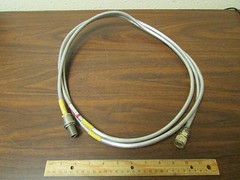 Semi-Rigid Aluminum Coaxial Cable N Male-Female 5/16ths OD 6 Feet