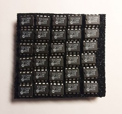 Microchip 93LC46B, 1 Kbit Serial EEPROM, Lot of 60 Pcs.
