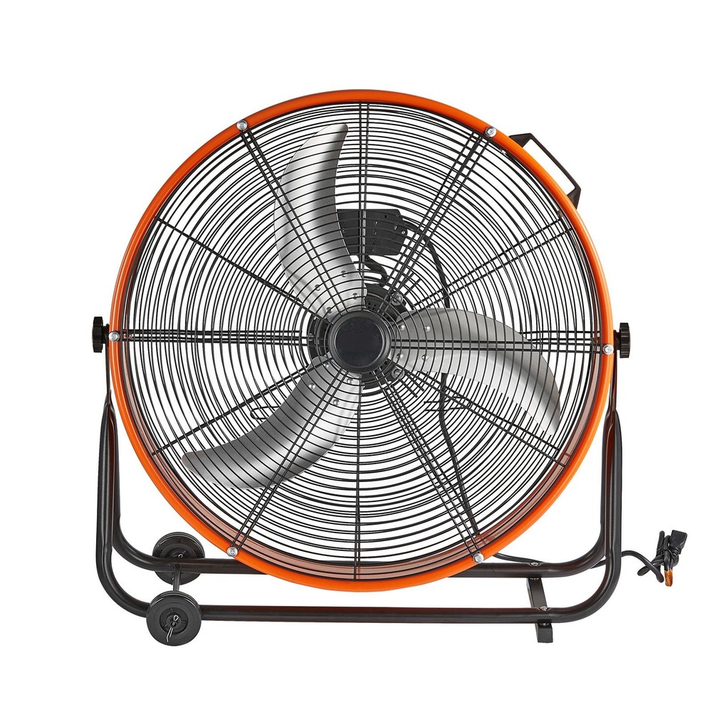 Drum Fan, 24 Inch High Velocity Industrial Shop Fan, Heavy Duty Commercial Use 3