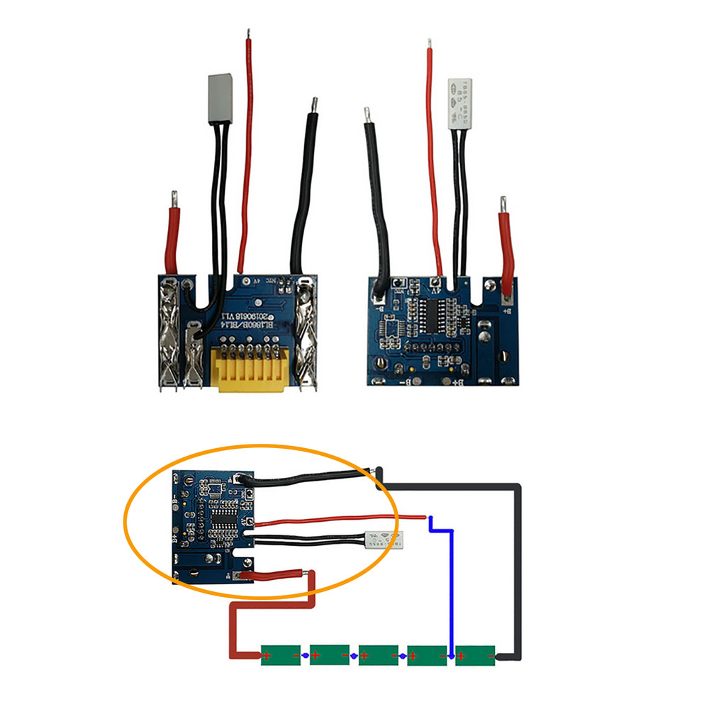 Protection PCB Circuit Board For Makita 18V BL1830 BL1815 BL1890 Lithium Battery