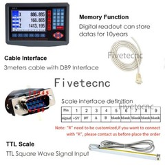 JING LCD DRO Lathe Digital Readout 2 Axis 3 Axis Display Milling Display