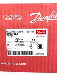 1PC- Danfoss 009L7067 Shut-off ball valve, GBC 79s, Solder, ODF,3 1/8 in – NEW