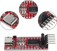 FT232RL 3.3V 5.5V FTDI USB to TTL Serial Adapter Module for Arduino C Type