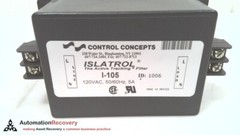 CONTROL CONCEPTS I-105 ACTIVE TRACKING FILTER 1506 #319307