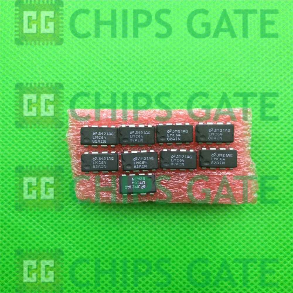 9PCS LMC6482AIN LMC6482 DIP-8 AMP IC Chip