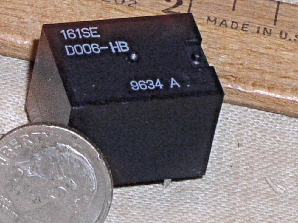 FUJITSU FBR 161SED006-HB SPDT 6V VOLT COIL 10 AMP PC MOUNT GEN PURPOSE RELAY USA