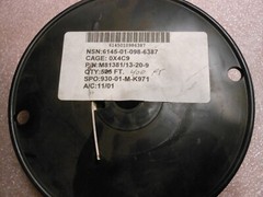 ALLIED WIRE & CABLE (400 FT REEL) PART # M81381/13-20-9 NSN: 6145-01-098-6387