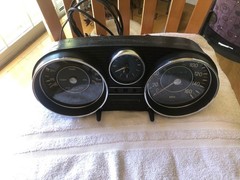 Mercedes W108 280se Guage cluster complete working clock 67K original miles.