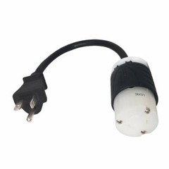 NEMA 6-20P to L6-20R Plug Adapter -20A/250V, 12 AWG – UL Listed – IBX-8414-01(M)