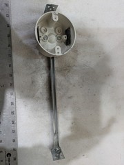Allied Moulded 9364-16K Electrical Round Box Fiberglass Bar Hanger Light Fixture