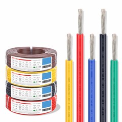 Flexible PVC Wire Cable Stranded Tinned Copper 16 18 20 22 24 26 28AWG Coloured