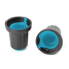 5PCS Dia 6mm Potentiometer Switch Knob Cap Hole Volume Control Rotary Knob Cap