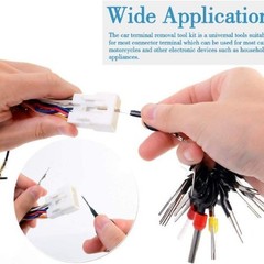 Removal Tool Kit, 140 Pcs Pin Extractor Kit for Car, Wire Connector Release Key