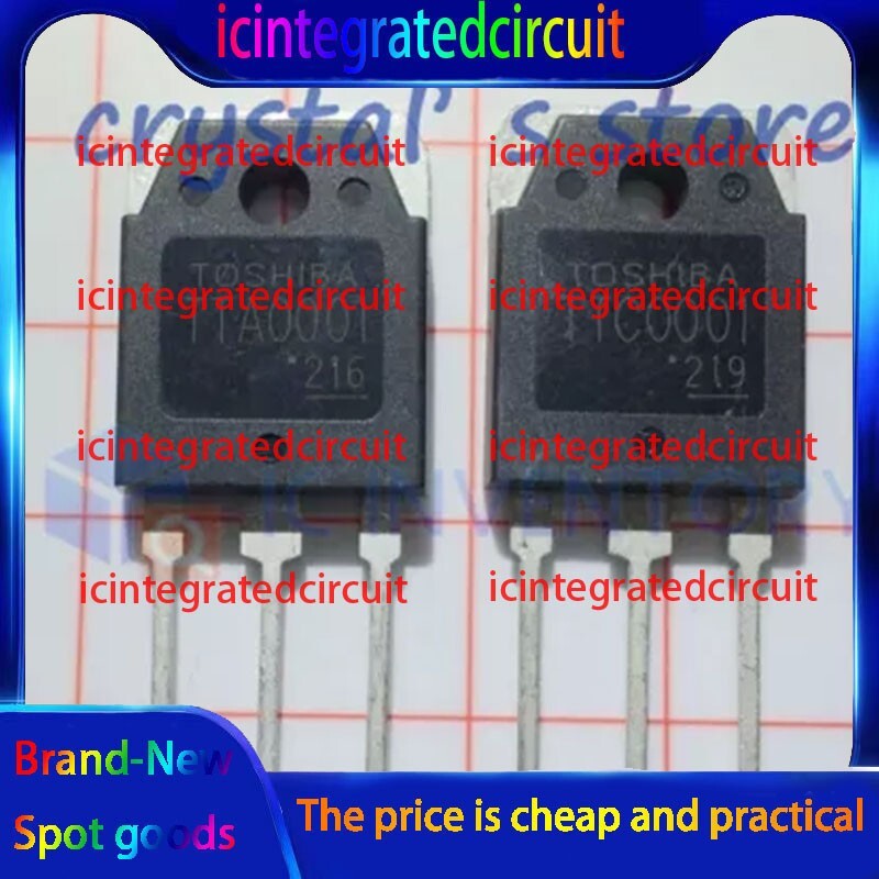 1PCS TTA0001/TTC0001 TO-3P,Transistor Silicon PNP Triple Diffused Type