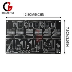 Digital Circuit Clock DIY Electronic Kit Electronic Clock Teaching Kit With Case