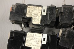 LOT OF 6 MITSUBISHI ELECTRIC THERMAL OVERLOAD RELAY TH-K12