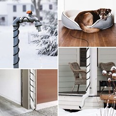 120V Self Regulating Heating Cable Strengthen Explosion-proof Snow Melt Tape
