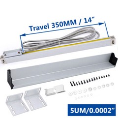 3Axis DRO Kit 14″ 18″ 38″ Linear Glass Scale Bridgeport CNC Mill Digital Readout