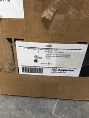 Appleton LB68, Rigid Conduit Outlet Body, 2″ Type Lb Form 8 Body, 1 PC