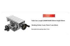 Micro High-Precision Multifunctional Workbench Bench Drill Press Milling Machine