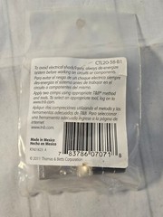 NIP Blackburn CTL20-38-B1 Compression Lug 2/0 STR, 3/8″ Stud, Copper, 2-Hole