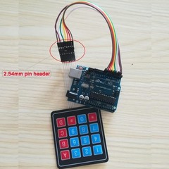 Pack of 5 Tactile Membrane Keypads – 4×4 Matrix Array for Arduino Projects