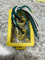 *FREE SHIPPING* WOODHEAD / MOLEX 60W33DPLX Watertight Duplex Receptacle