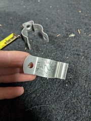 2x STAINLESS STEEL #2 Minerallac C2SB 1″ Rigid EMT IMT Conduit Hanger !Charity!
