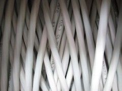 25 Foot Length of New Houwire LK Wire 18/4C 7STR BC NS CMP Natural 18-04CMP 25′