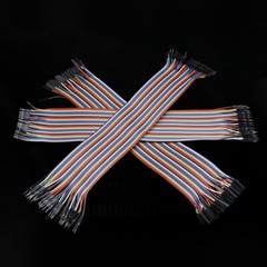 40P Dupont Male Female 10cm/15cm/21cm/30cm/40cm Jumper Wire Connectors Leads