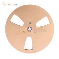 7 inch Blank Tape Reel Replacement Open Reel Cassette Aluminum Empty Disk