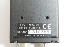 Sony CV-M531 CCD Video Camera with Cosmicar/Pentax 16mm TV Lens
