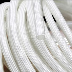 White Heat Resistant Sleeving Cable Wire High Temperature Component Lead Heat