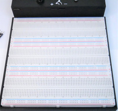 X-Large Guitar Pedal Building Breadboard True Bypass W Power supply& LPB-1 parts
