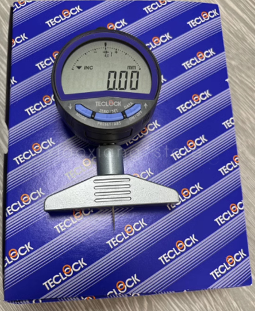 DMD-210A Depth Gauge Depth Percentage Meter Measuring Range 0-12mm