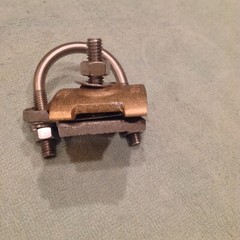 Harger APCBM 1/1.25 Bi-metal U-bolt Pipe Clamp