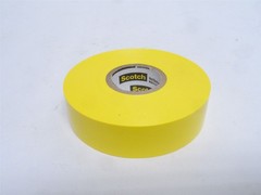 249592 New-No Box; Scotch 35 YELLOW Yellow Electrical Tape; 3/4″ Wide x 66′