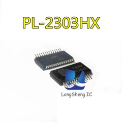 5PCS PL-2303HXD QFN-32 IC new