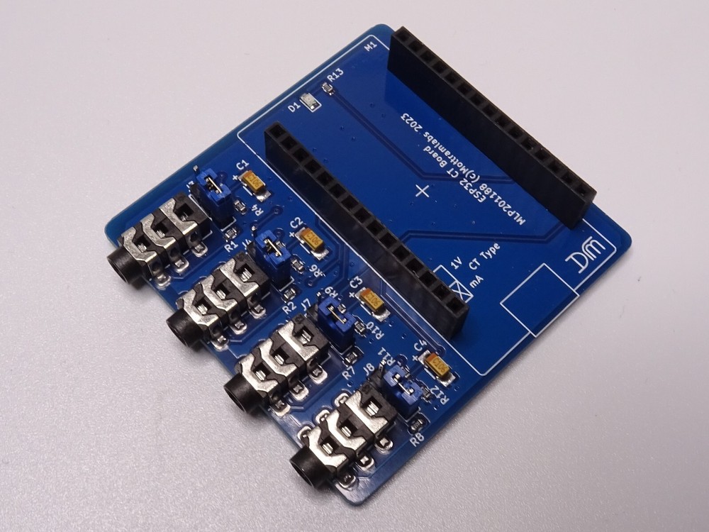 4 Channel ESP32 Mains Current Sensor – Node-MCU 30-Pin SCT013 – 100A/50mA
