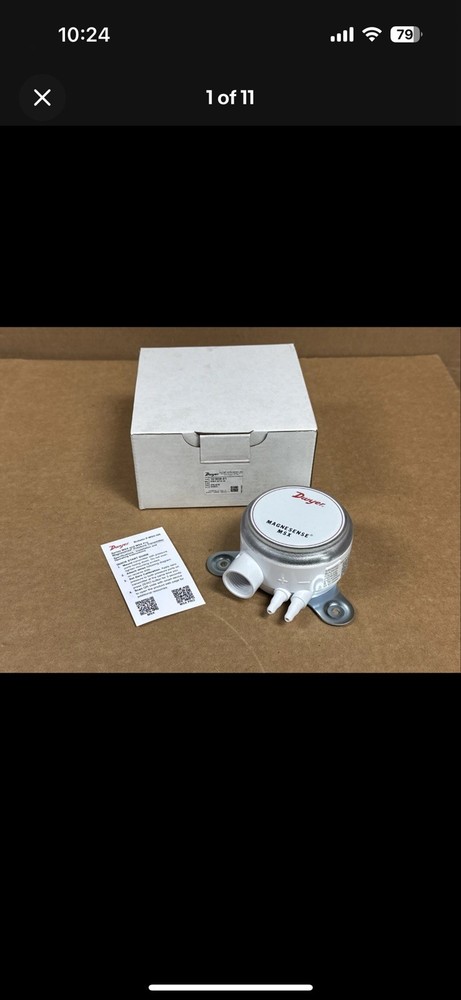 DWYER 101936-01 MSX-W12-IN Differential Pressure Transmitter 0-5” WC
