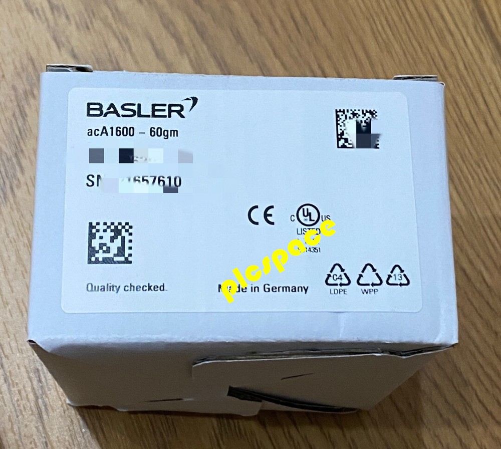 BASLER acA1600-60gm brand new Industrial camera acA1600-60gm