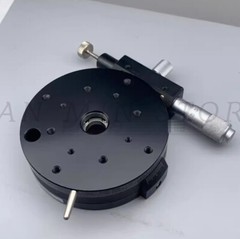 1pc used Manual rotary table optical R-axis platform B44-85N tabletop 85mm