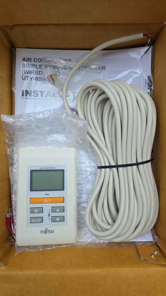 NEW Fujitsu UTY-RSNYM Simple Wired Remote Controller – Air Conditioner Thermosta