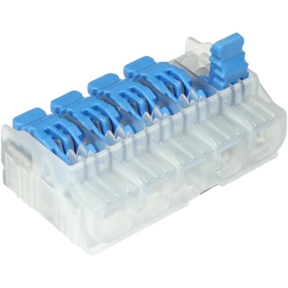 IDEAL Electrical 30-10L25 Lever Wire Connector, 5-Port, Box of 75