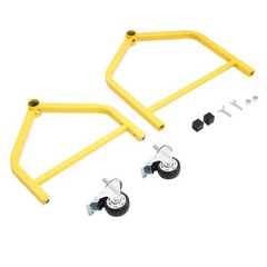Universal Wire Spool Rack Holder on Wheel Dispenser Electrical Wire Pulling Rack