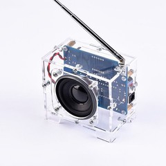TEA5767 Radio DIY Kit FM Digital Radio Electronic DIY Soldering Kit Kids Gift