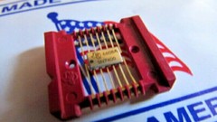 SN7400 Texas Instruments Mil-Spec Gold Flat Pack IC Chip Vintage-ic 6808A RARE 1