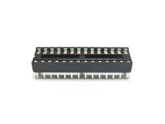 (34x) – 28 Pin IC Dip Socket – .3″ Spacing Narrow – Harwin HIS-43001-28 – NEW!