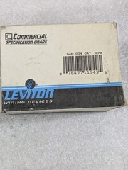 Leviton 279 50A 125/250V NEMA 14-50R 3-Pole 4-Wire Flush Mount Receptacle Black