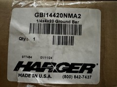 🔴HARGER GBI4420NMA2 Copper Ground Bar 1/4x4x20‼️